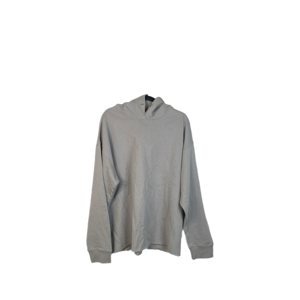 Homme & Femme Men’s gray Hoodie with Raw Edge Size XXL NWT
